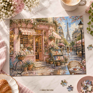 Puzzle Librería Rosa en París