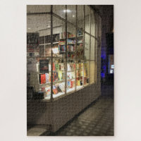 Librería Ventana de noche, Londres Fotografía