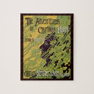 Puzzle Libro Antiguo Art Nouveau, Aventuras del Capitán H