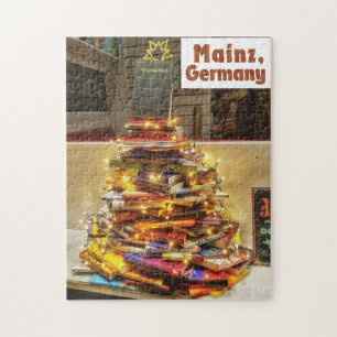 Puzzle Libro Árbol de Navidad - Mainz, Alemania