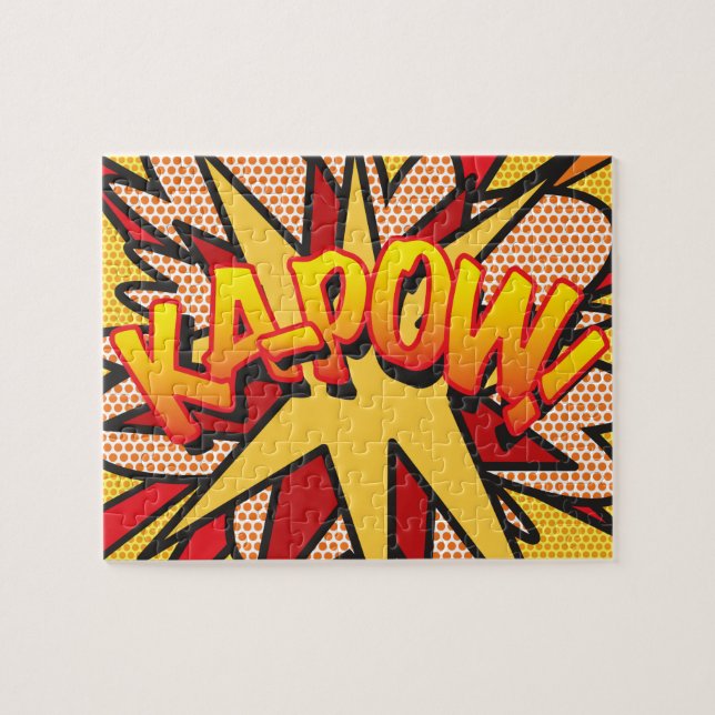 Puzzle Libro cómico Pop Art KA-POW (Horizontal)