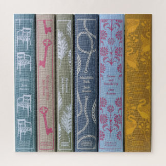 Puzzle Libros de Jane Austen