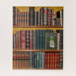 Puzzle Libros de libros de la Biblioteca Hardcover Editio