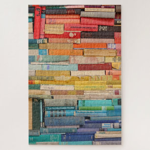 Puzzle Libros de todos los colores