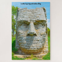 Líder Indio Wyandot Labios de Cuero