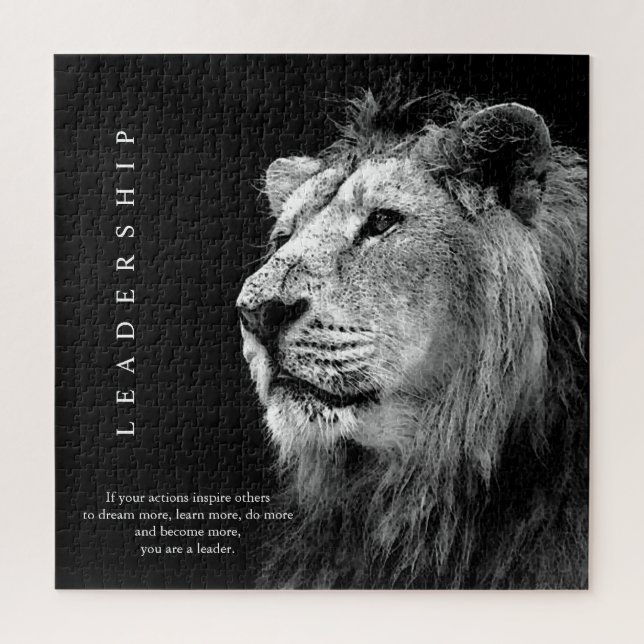 Puzzle Liderazgo de liderazgo motivacional moderno (Vertical)