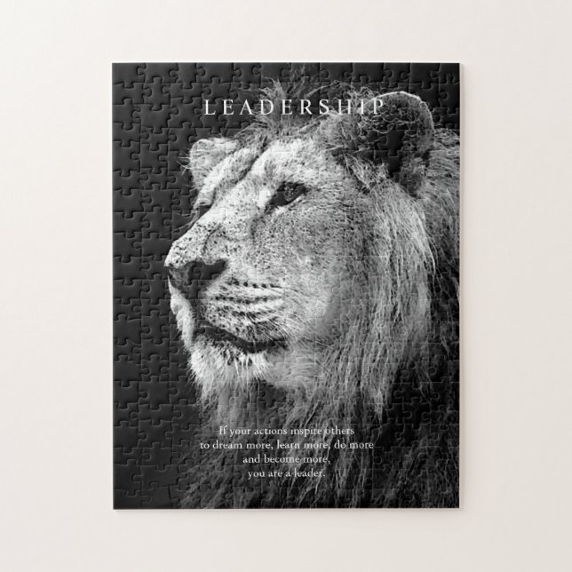 Puzzle Liderazgo de liderazgo motivacional moderno (Vertical)