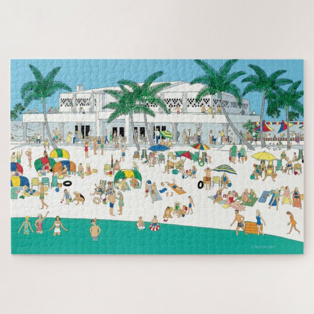 Puzzle Lido Beach 20x30 (Horizontal)