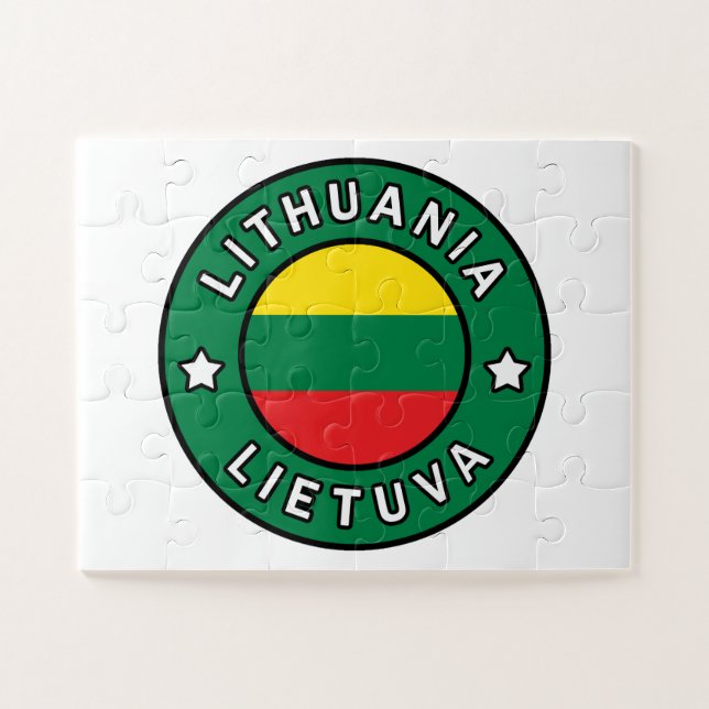 Puzzle Lietuva (Horizontal)