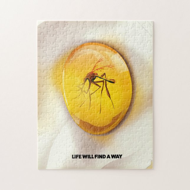Puzzle Life will find a way (Vertical)
