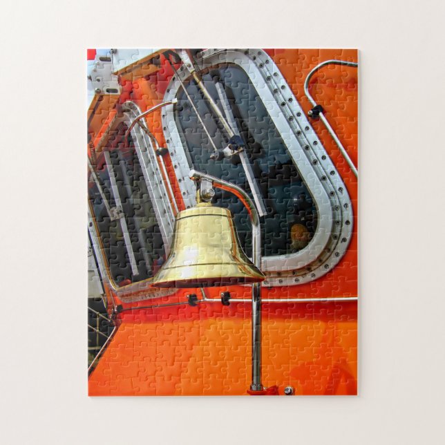 Puzzle Lifeboat Bell (Vertical)
