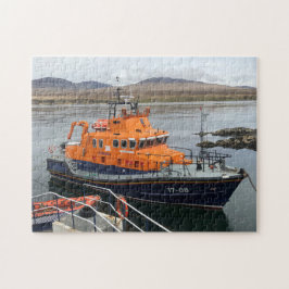 Puzzle Lifeboat en Port Askaig, Isla de Islay, Escocia