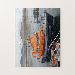 Puzzle Lifeboat en Port Askaig, Isla de Islay, Escocia