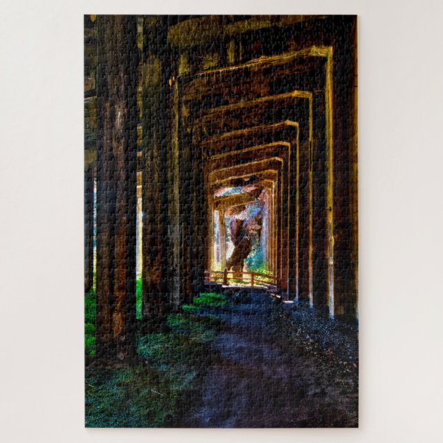 Puzzle Light At The End (Vertical)