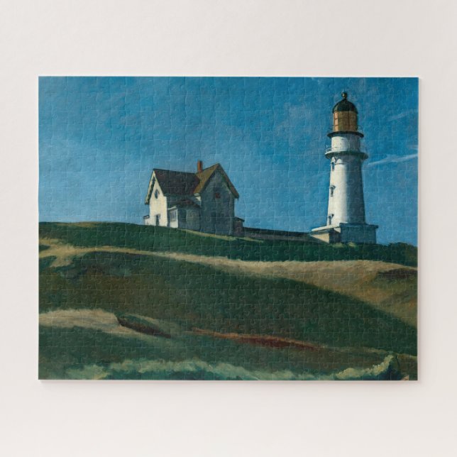 Puzzle Lighthouse Hill | Edward Hopper | (Horizontal)
