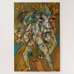 Puzzle Ligustri, puntos infinitos por Francis Picabia