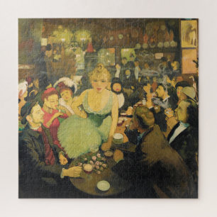 Puzzle LIinteriereur de Chez Bruant por Louis Anquetin