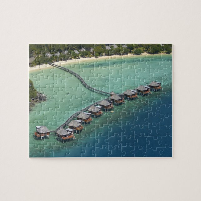 Puzzle Likuliku Lagoon Resort, isla de Malolo, Fiji (Horizontal)