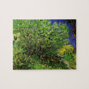 Puzzle Lilacs de Vincent van Gogh, Flores de jardín antig