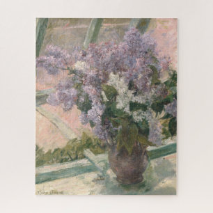 Puzzle Lilacs en la ventana por Mary Cassatt American Pai