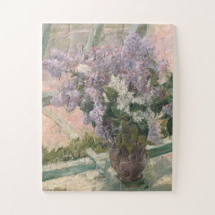 Puzzle Lilacs en la ventana por Mary Cassatt American Pai