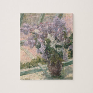 Puzzle Lilacs en la ventana por Mary Cassatt American Pai