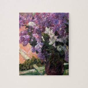 Puzzle Lilacs en una ventana de Mary Cassatt