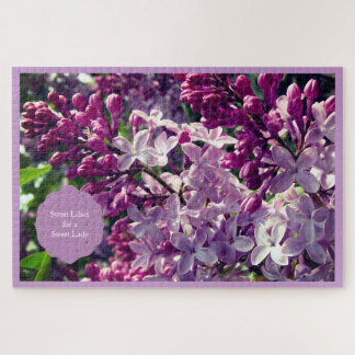 Puzzle Lilacs encantadores para una Dama Dulce