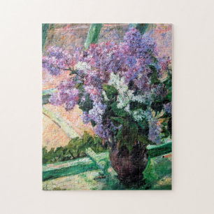 Puzzle Lilacs in a Window, Mary Cassatt