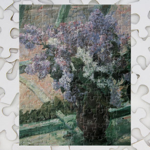 Puzzle Lilas en una ventana de Mary Cassatt, Arte Antiguo