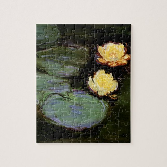 Puzzle Lilies de agua: 1897-98 de Monet (Vertical)