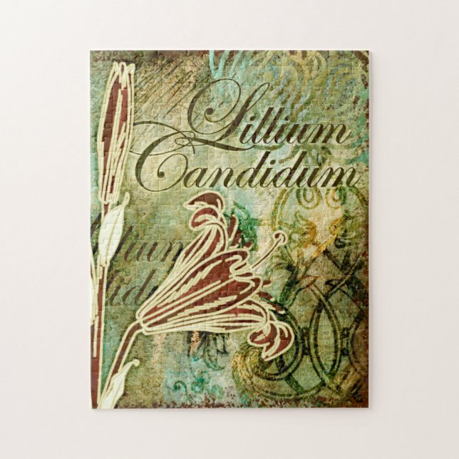 Puzzle Lillium Candidum (Vertical)