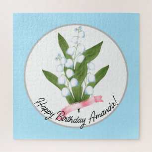 Puzzle Lily del valle, retro