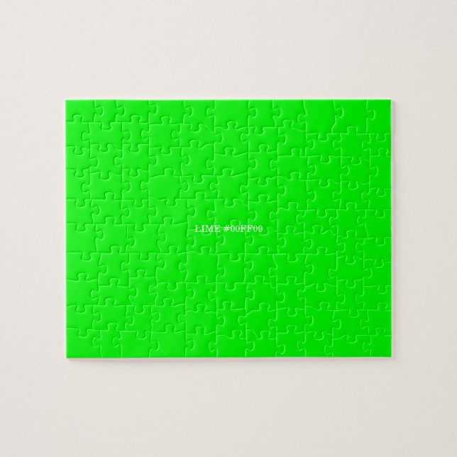 Puzzle lime (Horizontal)