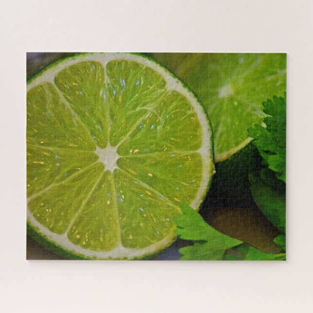Puzzle Lime & Cilantro - 16x20 - 520 pc (Horizontal)