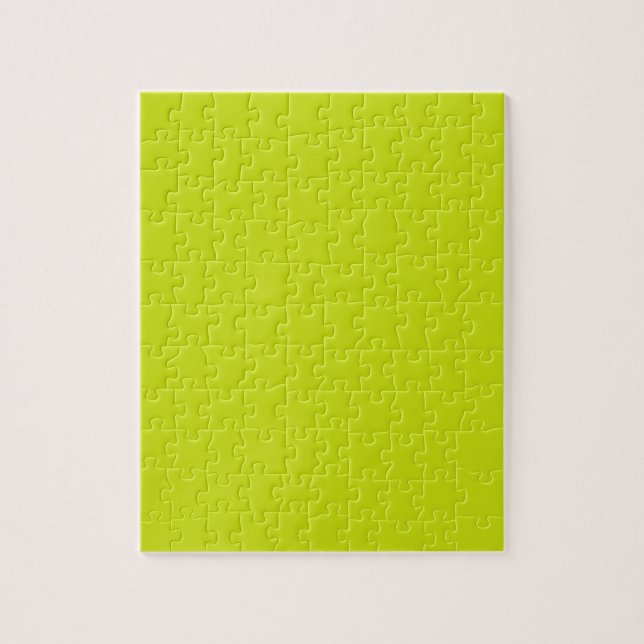 Puzzle Limón amargo (color sólido) (Vertical)