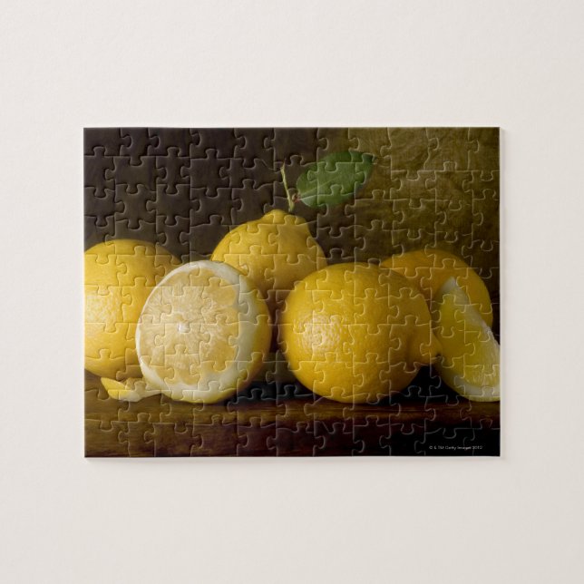 Puzzle limones de madera (Horizontal)