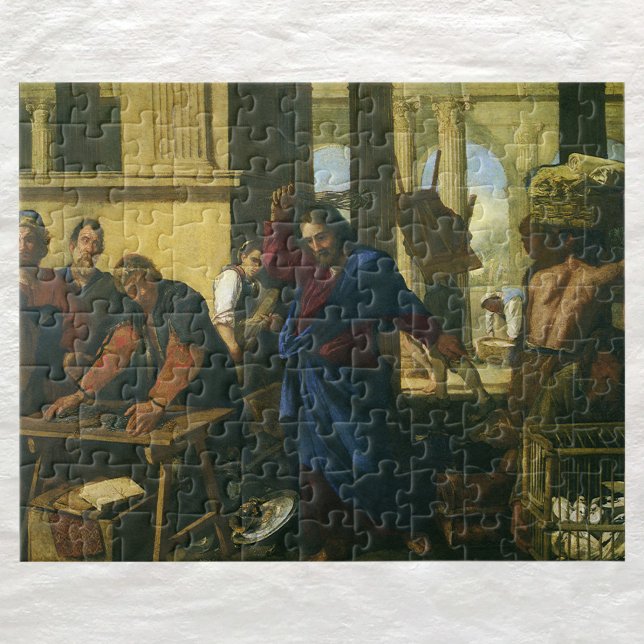 Puzzle Limpieza de Jesucristo del Templo (Subido por el creador)