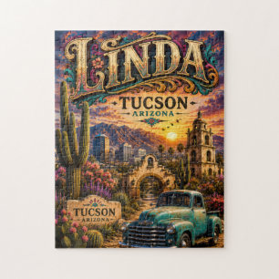 Puzzle Linda Tucson Arizona Personalizado del Suroeste