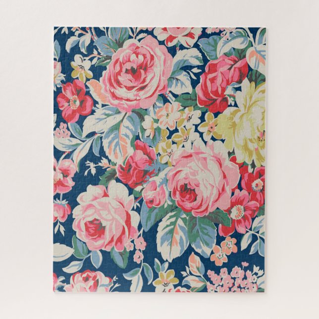 Puzzle Lindo florecer floral (Vertical)