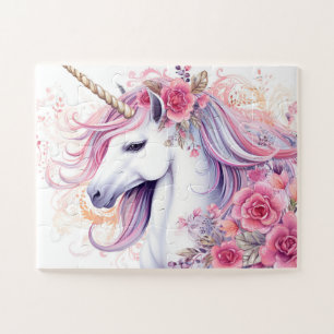 Puzzle Lindo Unicornio Mágico