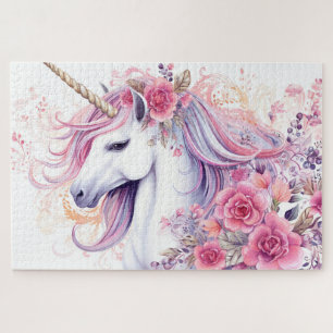 Puzzle Lindo Unicornio Mágico
