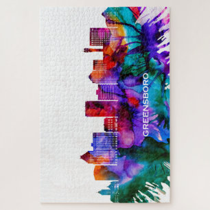 Puzzle Línea aérea de Greensboro