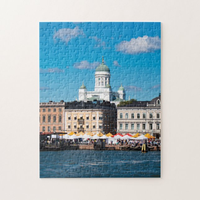 Puzzle Línea aérea de Helsinki (Vertical)