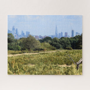 Puzzle Línea aérea de Londres desde Richmond Park - 16x20