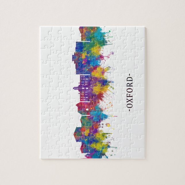 Puzzle Línea aérea de Oxford Mississippi (Vertical)