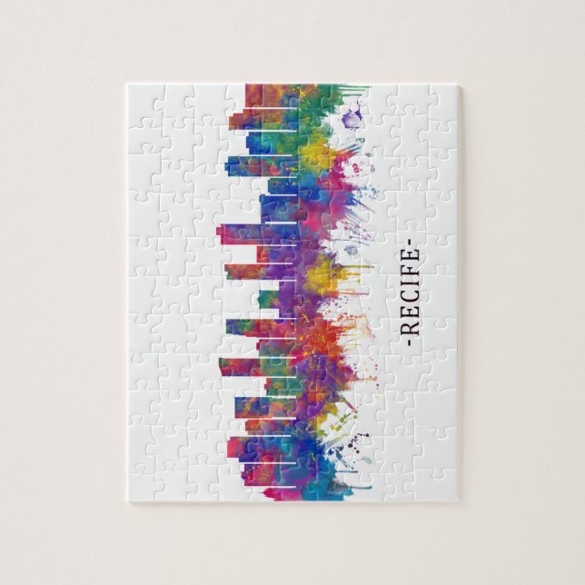 Puzzle Línea aérea de Recife Brasil (Vertical)
