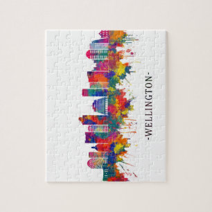 Puzzle Línea aérea de Wellington Nueva Zelanda