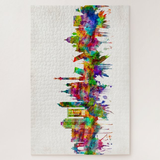 Puzzle Línea aérea rusa de San Petersburgo (Vertical)