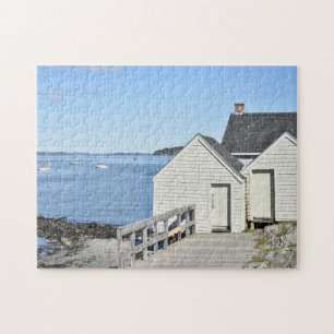 Puzzle Línea costera Willard Beach South Portland ME Main